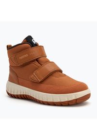 Buty dziecięce Reima Patter 2.0 cinamon. Kolor: brązowy