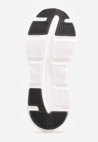 Born2be - Niebieskie Sneakersy na Grubej Geometrycznej Podeszwie Alexusa. Okazja: na co dzień. Kolor: niebieski. Materiał: jeans, dresówka. Wzór: geometria #8