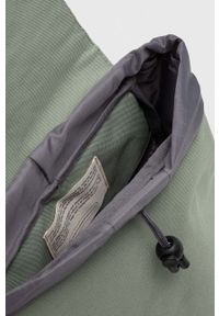 Lefrik plecak kolor zielony mały gładki. Kolor: zielony. Materiał: poliester. Wzór: gładki #6