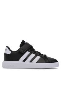 Adidas - adidas Buty Grand Court GW6513 Czarny. Kolor: czarny. Materiał: syntetyk