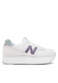 New Balance Sneakersy WL574ZFG Biały. Kolor: biały. Materiał: materiał. Model: New Balance 574 #1