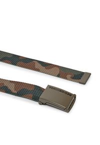 DC Pasek Męski Web Belt 3 ADYAA03130 Khaki. Kolor: brązowy. Materiał: materiał