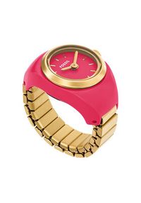 Fossil Zegarek Watch Ring ES5414 Różowy. Kolor: różowy