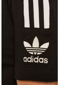 adidas Originals - T-shirt FM2592. Kolor: czarny. Materiał: dzianina #2