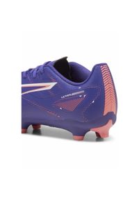 Puma - Buty piłkarskie ULTRA 5 PLAY FG/AG PUMA Lapis Lazuli White Sunset Glow Blue Pink. Kolor: wielokolorowy, niebieski, biały, różowy. Materiał: materiał, syntetyk. Sport: piłka nożna #1