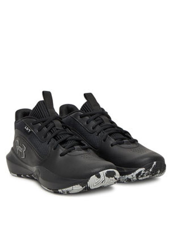 Under Armour Sneakersy Ua Lockdown 7 3028512 Czarny. Kolor: czarny. Materiał: skóra