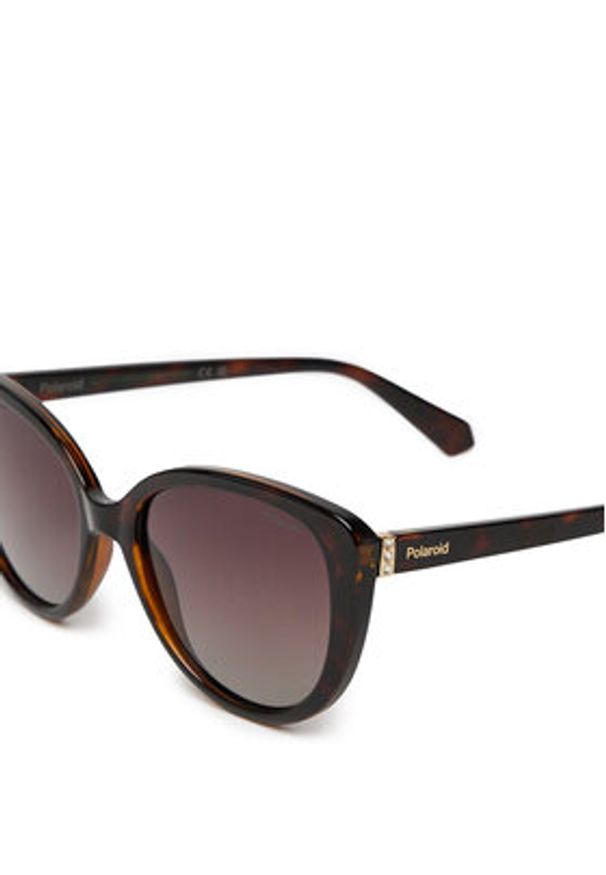 POLAROID - Polaroid Okulary przeciwsłoneczne C PLD 4176/S/X Brązowy. Kolor: brązowy