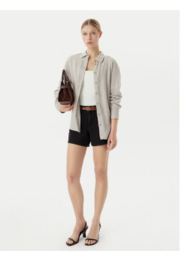 Vero Moda Koszula Linn 10305085 Szary Relaxed Fit. Kolor: szary. Materiał: wiskoza