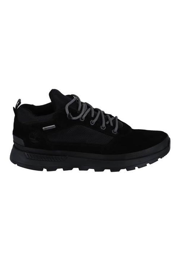 Buty do chodzenia męskie Timberland Field Trekker Low Wp. Kolor: czarny. Materiał: tkanina, skóra. Szerokość cholewki: normalna. Sport: turystyka piesza