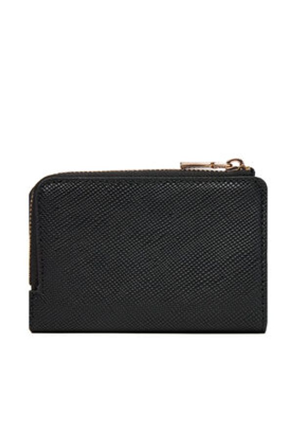 Guess Mały Portfel Damski SWZG74 59156 Czarny. Kolor: czarny. Materiał: skóra
