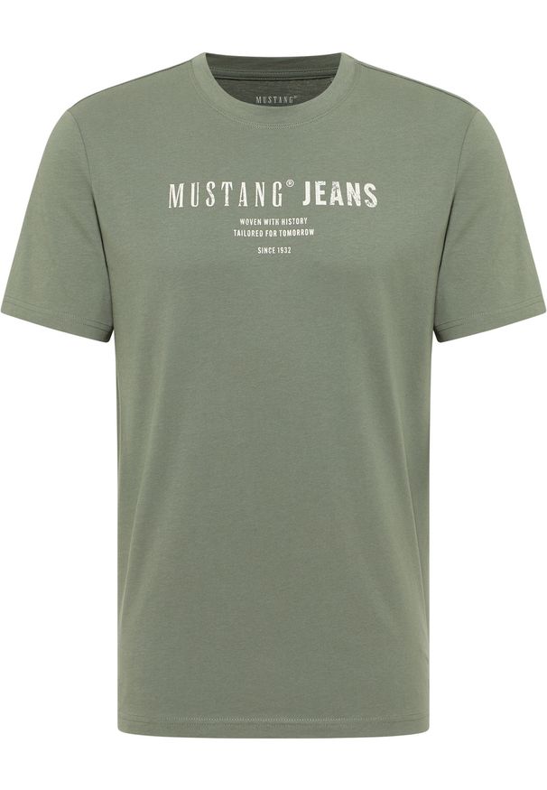 Męski T-Shirt Mustang Style Austin Agave Green 1016867 6473
