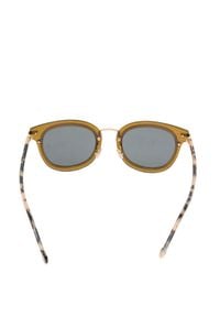 Dior - Brązowe okulary DIOR z motywem panterki. Kolor: brązowy. Wzór: motyw zwierzęcy