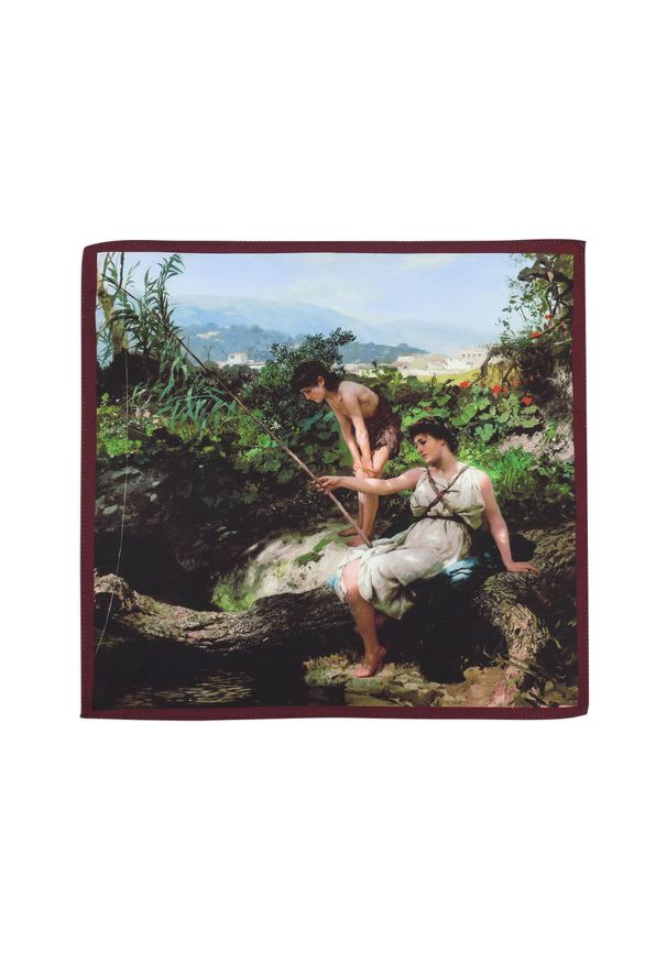 Modini - Poszetka z reprodukcją obrazu Henryka Siemiradzkiego E177B