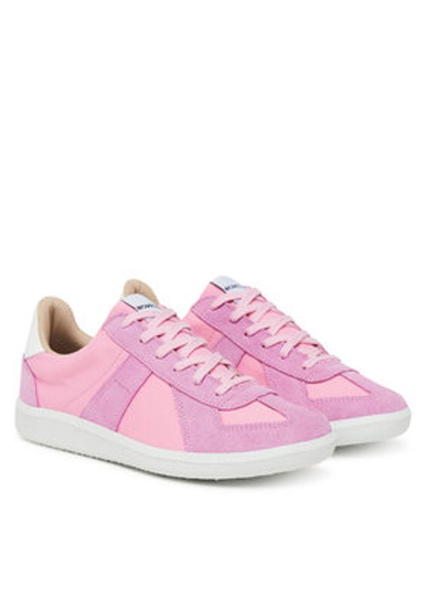 Novesta Sneakersy Gat Summer N454003-002BLN110 Różowy. Kolor: różowy. Materiał: zamsz, skóra