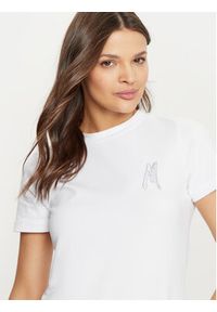 Marciano Guess T-Shirt 4BGI15 6008A Biały Regular Fit. Kolor: biały. Materiał: bawełna #4