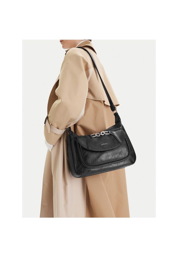 Torebka Lasocki. Kolor: czarny