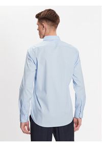 BOSS - Boss Koszula 50473265 Błękitny Regular Fit. Kolor: niebieski. Materiał: bawełna #4