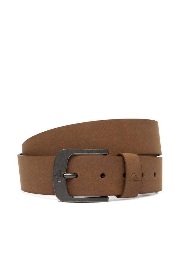 Pasek Quiksilver. Kolor: brązowy. Styl: street