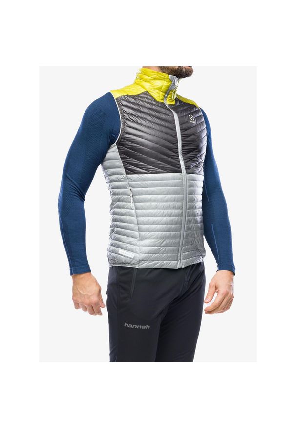 Haglöfs - Kamizelka ocieplana męska Haglofs L.I.M Mimic Vest. Kolor: szary. Sport: turystyka piesza