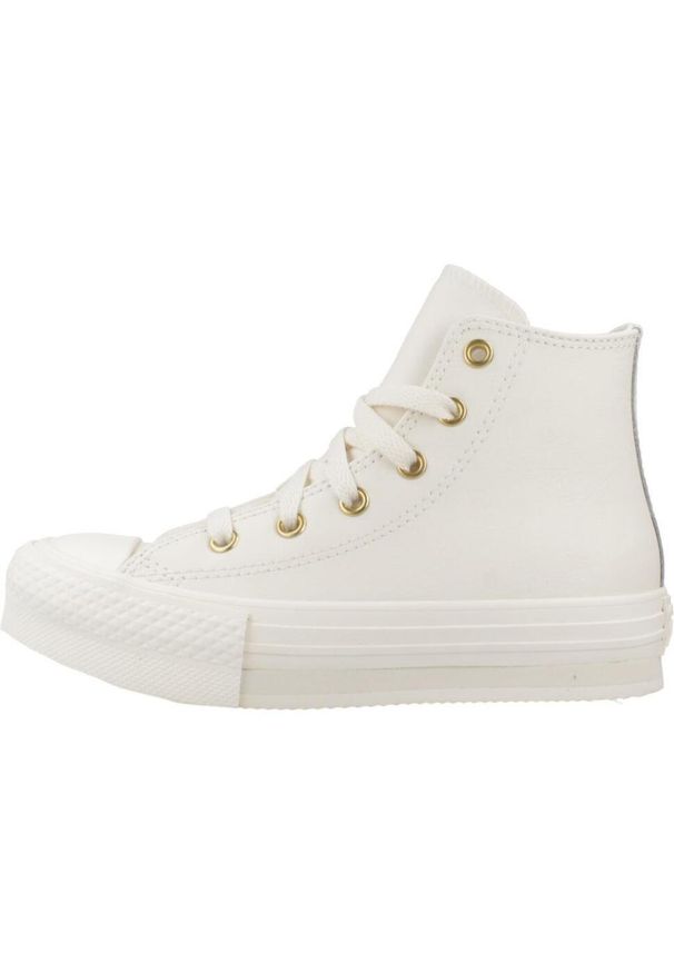 Converse - Buty CONVERSE CHUCK TAYLOR ALL STAR EVA LIFT Biały. Okazja: na co dzień. Kolor: biały. Materiał: syntetyk, tkanina, skóra. Model: Converse All Star