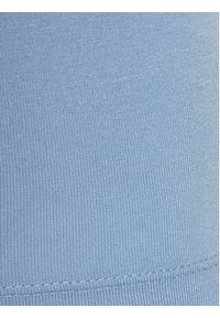 Gina Tricot T-Shirt 21287 Błękitny Slim Fit. Kolor: niebieski. Materiał: wiskoza #5