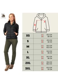 TAGART - Kurtka damska Tagart Wave 4 Lady Black puchowa bardzo lekka 700 cuin. Kolor: czarny. Materiał: puch #2