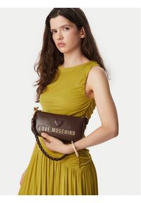Love Moschino - LOVE MOSCHINO Torebka JC4132PP1PL1130A Brązowy. Kolor: brązowy. Materiał: skórzane #1