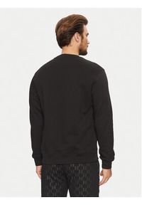 Karl Lagerfeld - KARL LAGERFELD Bluza 705091 551917 Czarny Regular Fit. Typ kołnierza: dekolt w karo. Kolor: czarny. Materiał: bawełna #5
