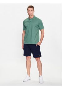 Lacoste Szorty sportowe GH9627 Granatowy Regular Fit. Kolor: niebieski. Materiał: bawełna. Styl: sportowy #4