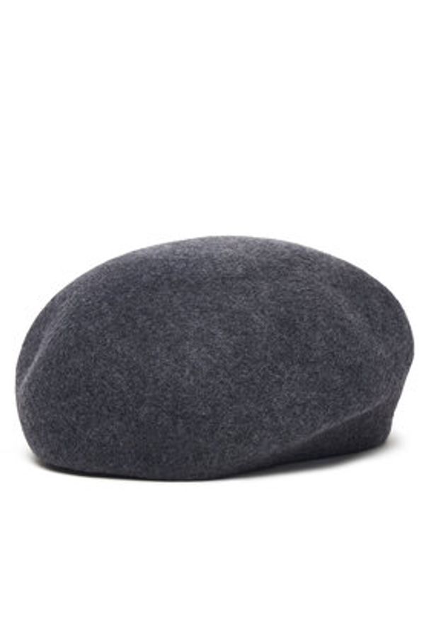 Weekend Max Mara Beret Pitti 2525576014 Szary. Kolor: szary. Materiał: wełna, materiał