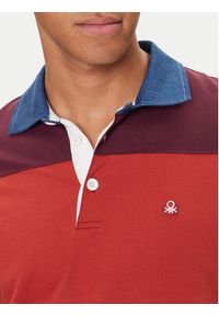 United Colors of Benetton - United Colors Of Benetton Polo 3BC1U302L Kolorowy Regular Fit. Typ kołnierza: polo. Materiał: bawełna. Wzór: kolorowy