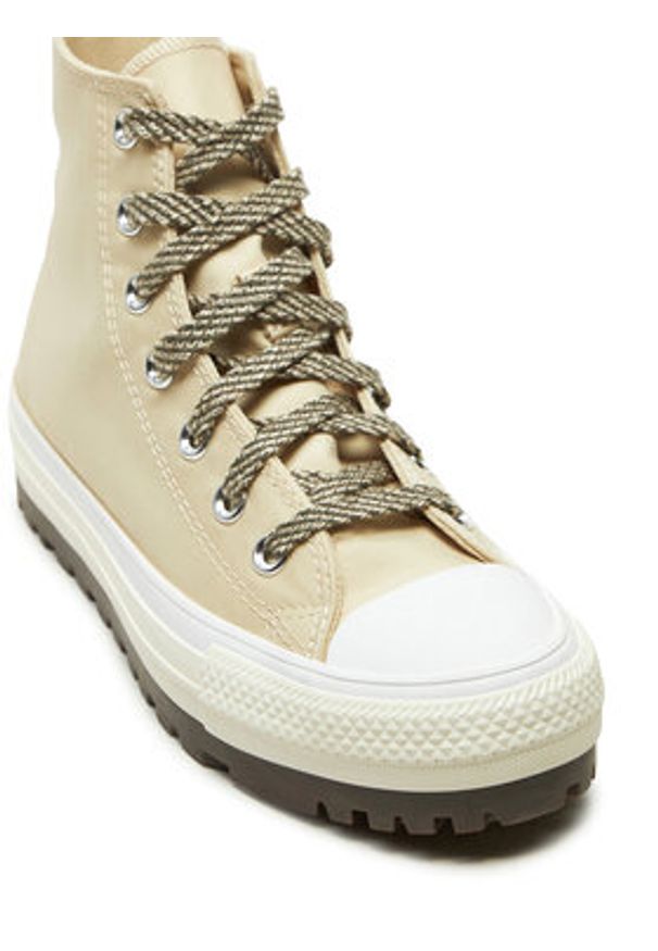Converse Trampki Chuck Taylor All Star City Trek A08532C Beżowy. Kolor: beżowy. Materiał: materiał