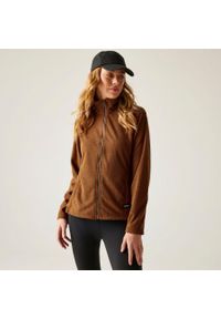 Regatta - Polar damski rozsuwany Heidy. Kolor: brązowy. Materiał: polar #1
