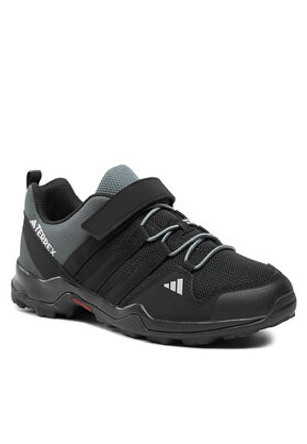 Adidas - adidas Trekkingi Terrex AX2R Hook-and-Loop Hiking Shoes IF7511 Czarny. Kolor: czarny. Materiał: materiał. Model: Adidas Terrex. Sport: turystyka piesza