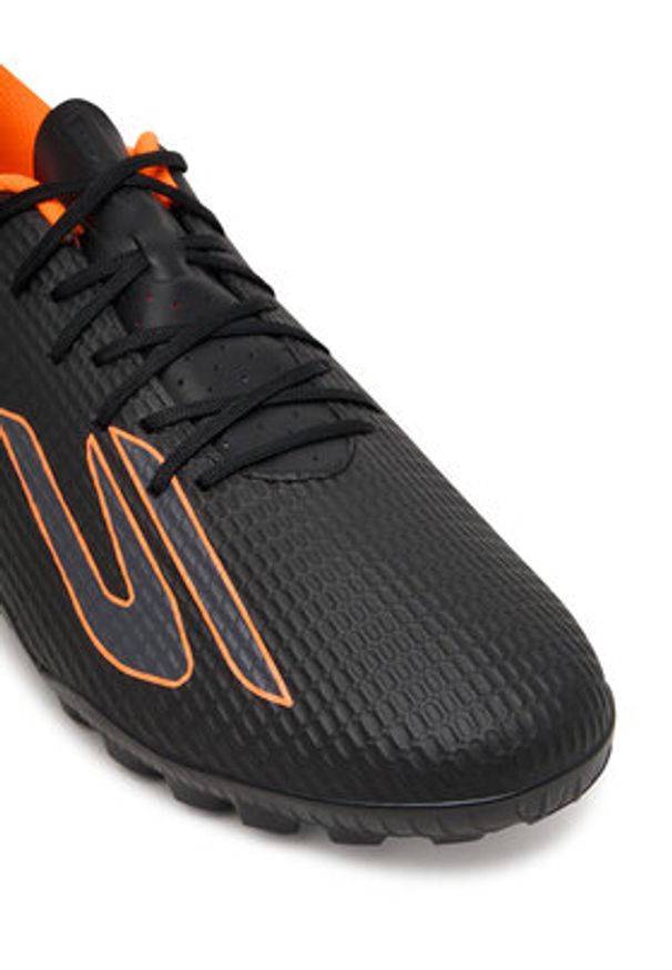 skechers - Skechers Buty do piłki nożnej Gold Tf 252124 BKOR Czarny. Kolor: czarny. Materiał: skóra