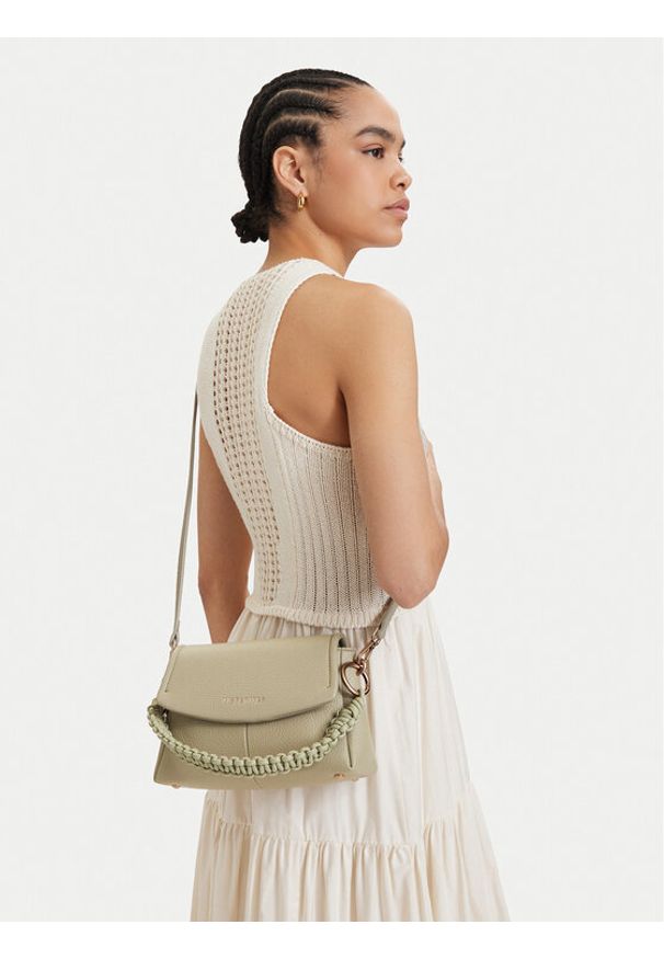 Hispanitas Torebka BV264536 Zielony. Kolor: zielony. Materiał: skórzane