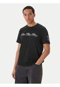 Reebok T-Shirt Harley RK25569CCM Czarny Regular Fit. Kolor: czarny. Materiał: bawełna #1