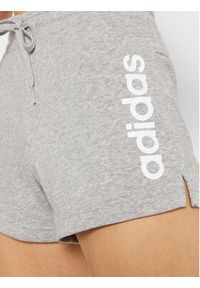 Adidas - adidas Szorty sportowe Essentials Logo H07874 Szary Slim Fit. Kolor: szary. Materiał: bawełna #3