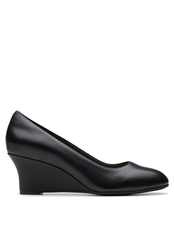 Clarks Półbuty Olivette Pearl 26180043 Czarny. Kolor: czarny. Materiał: skóra