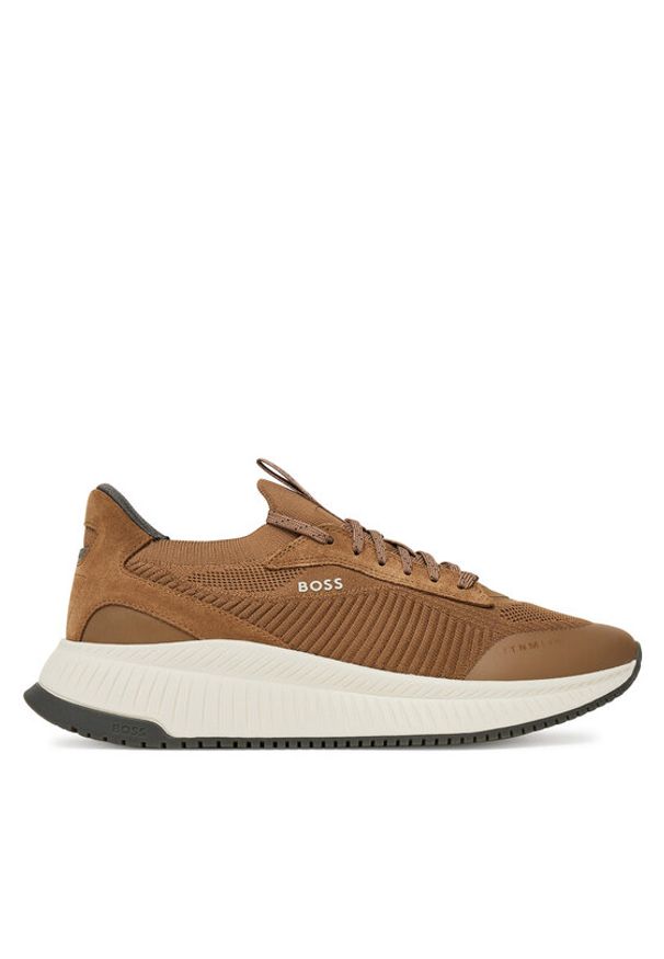 BOSS Sneakersy TTNM EVO Slon 50523113 Beżowy. Kolor: beżowy. Materiał: materiał