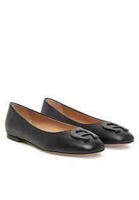 Aigner Baleriny Madeleine 2A 1251300 Czarny. Kolor: czarny. Materiał: skóra