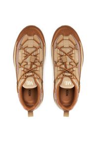 Moon Boot Sneakersy Moon247 Xlace 80D2490090 Brązowy. Kolor: brązowy. Materiał: zamsz, skóra #2