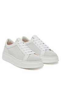 AGL Sneakersy Giuly Spring D946007PGKA076A634 Biały. Kolor: biały. Materiał: skóra #7