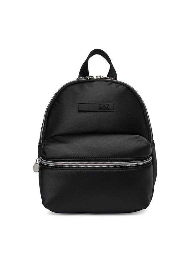 Plecak EA7 Emporio Armani. Kolor: czarny