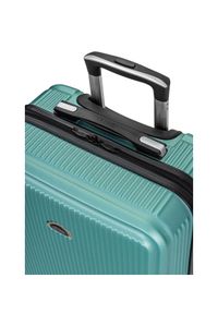 Ochnik - Komplet walizek na kółkach 19"/24"/28". Kolor: turkusowy. Materiał: materiał, poliester, guma, kauczuk #9