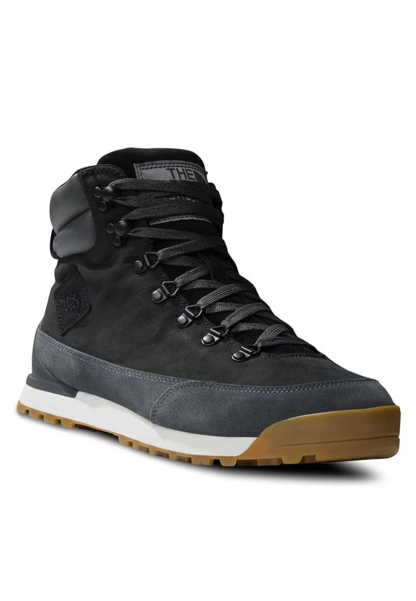 Trekkingi The North Face M Back-To-Berkeley Iv Leather WpNF0A817QKT01 Tnf Black/Asphalt Grey. Kolor: czarny