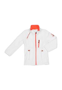 PEAK MOUNTAIN - Dziewczęca kurtka polarowa Peak Mountain Gacalon. Kolor: biały. Materiał: polar. Sezon: zima. Sport: turystyka piesza #1