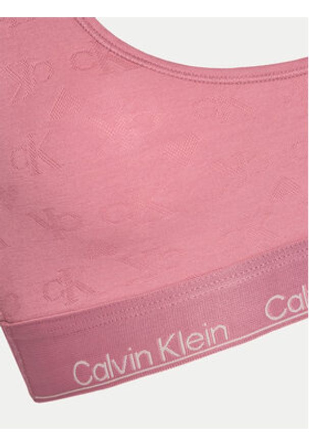 Calvin Klein Underwear Biustonosz top 000QF7874E Różowy. Kolor: różowy