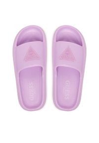 Guess Klapki E6GZ19 WG5X0 Fioletowy jasny. Kolor: fioletowy. Materiał: syntetyk #5