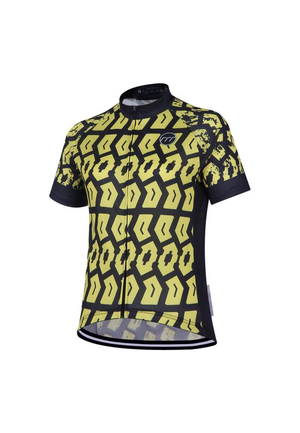 MADANI - Koszulka rowerowa męska madani. Kolor: brązowy, wielokolorowy, żółty